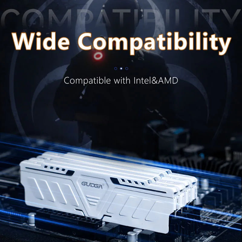 GUDGA DDR4  2666MHz 3200MHz 3600MHz 4000MHz