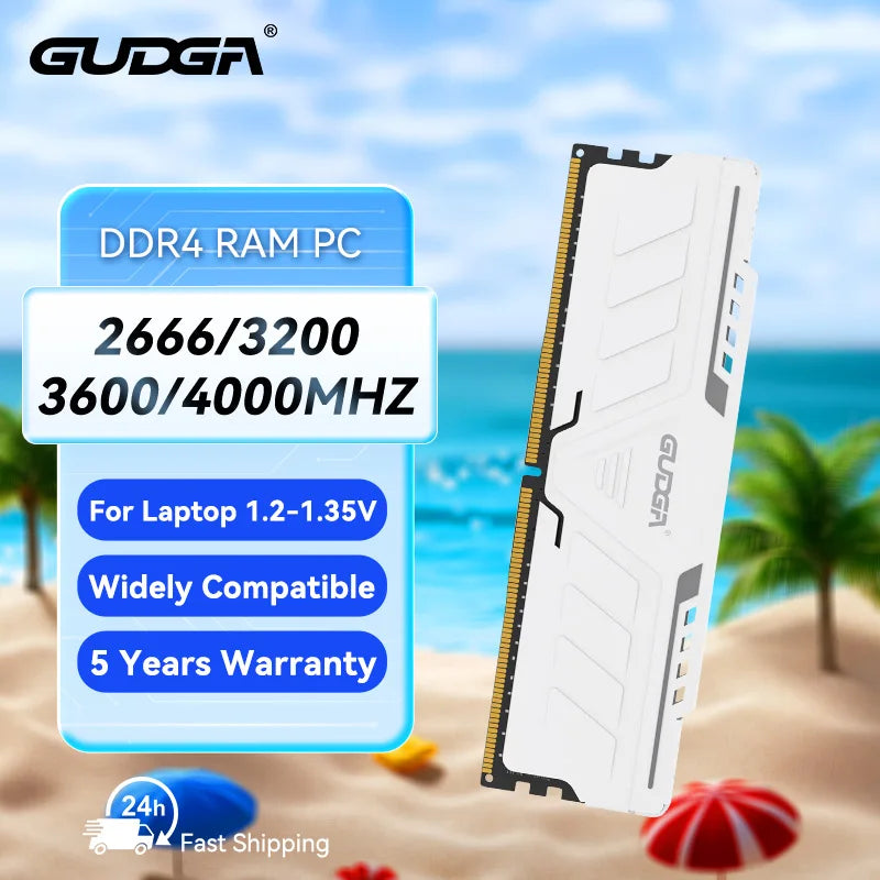 GUDGA DDR4  2666MHz 3200MHz 3600MHz 4000MHz
